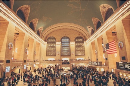 colorama photos shot in grand central