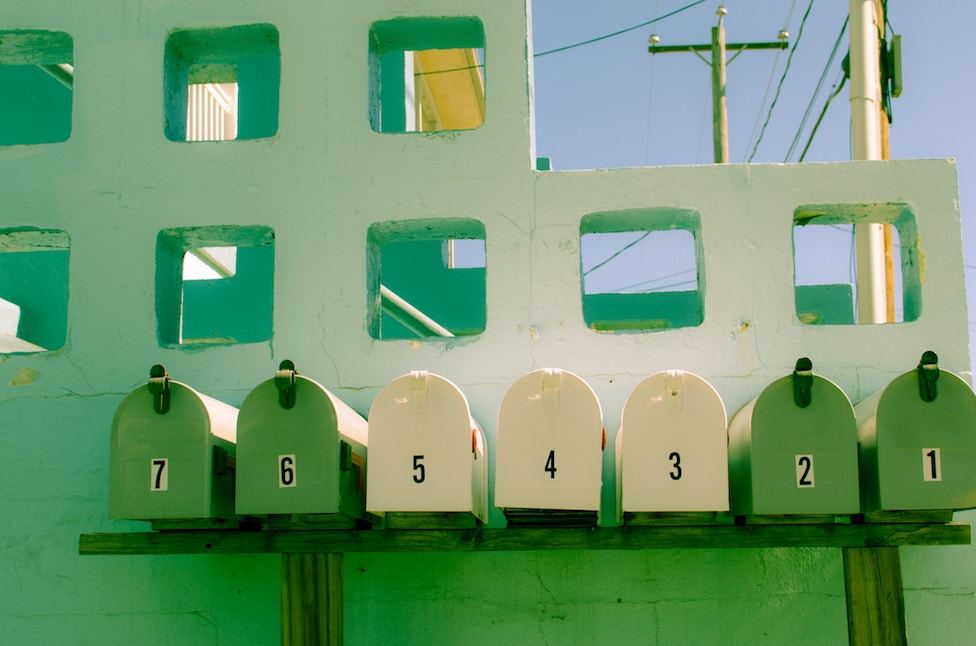 7 mailboxes
