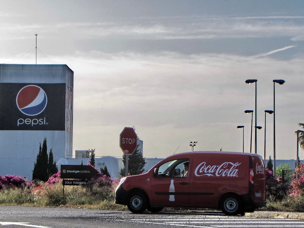 Coca-Cola and Pepsi