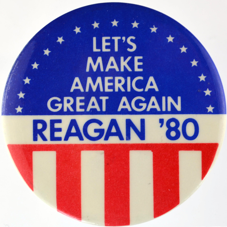 Reagan 1980-Let's Make America Great Again