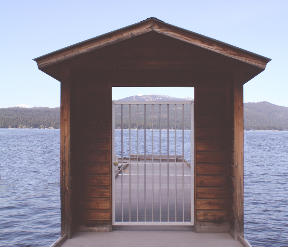 gate to a jetty