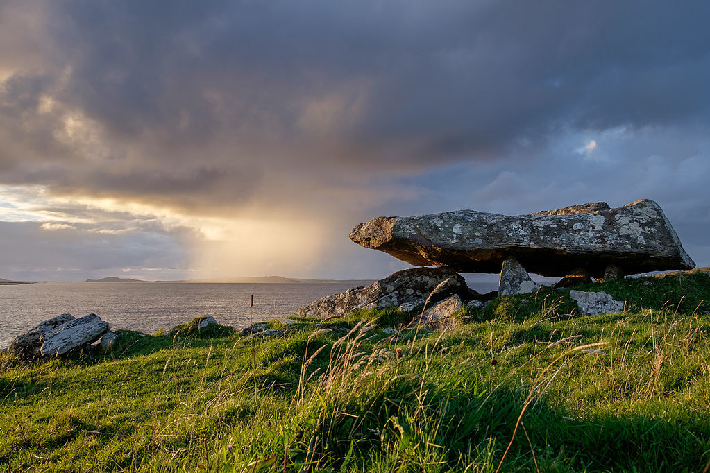 Knockbrack Megalithic Tomb, Galway, Ireland