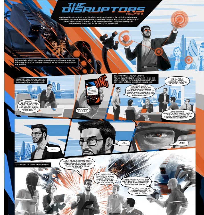 IBM CIO infocomic the disrupter