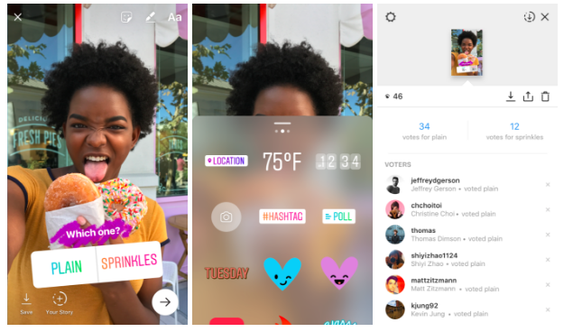 Instagram social media polls marketing