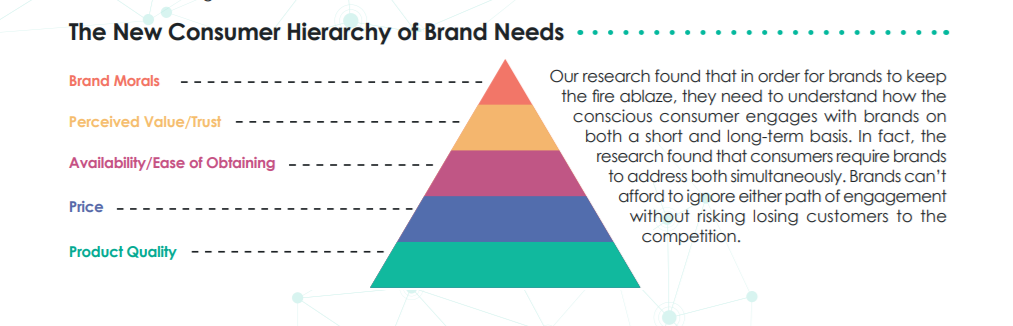 Adjusted hierarchy of needs from Blis