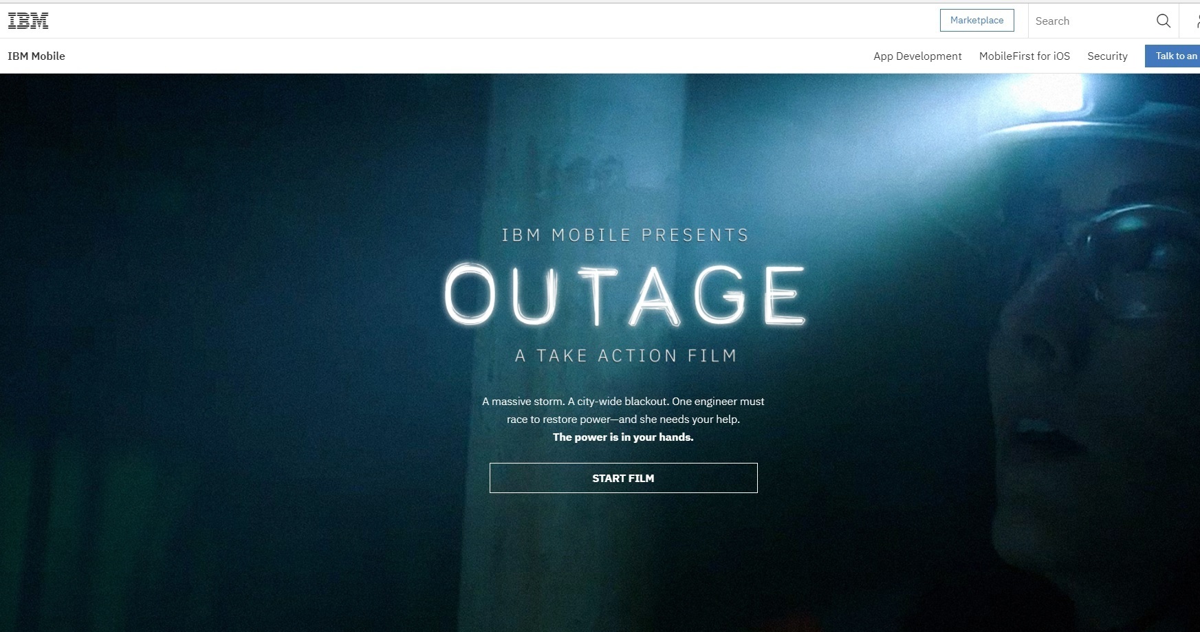 Outage: A Take Action Film by IBM