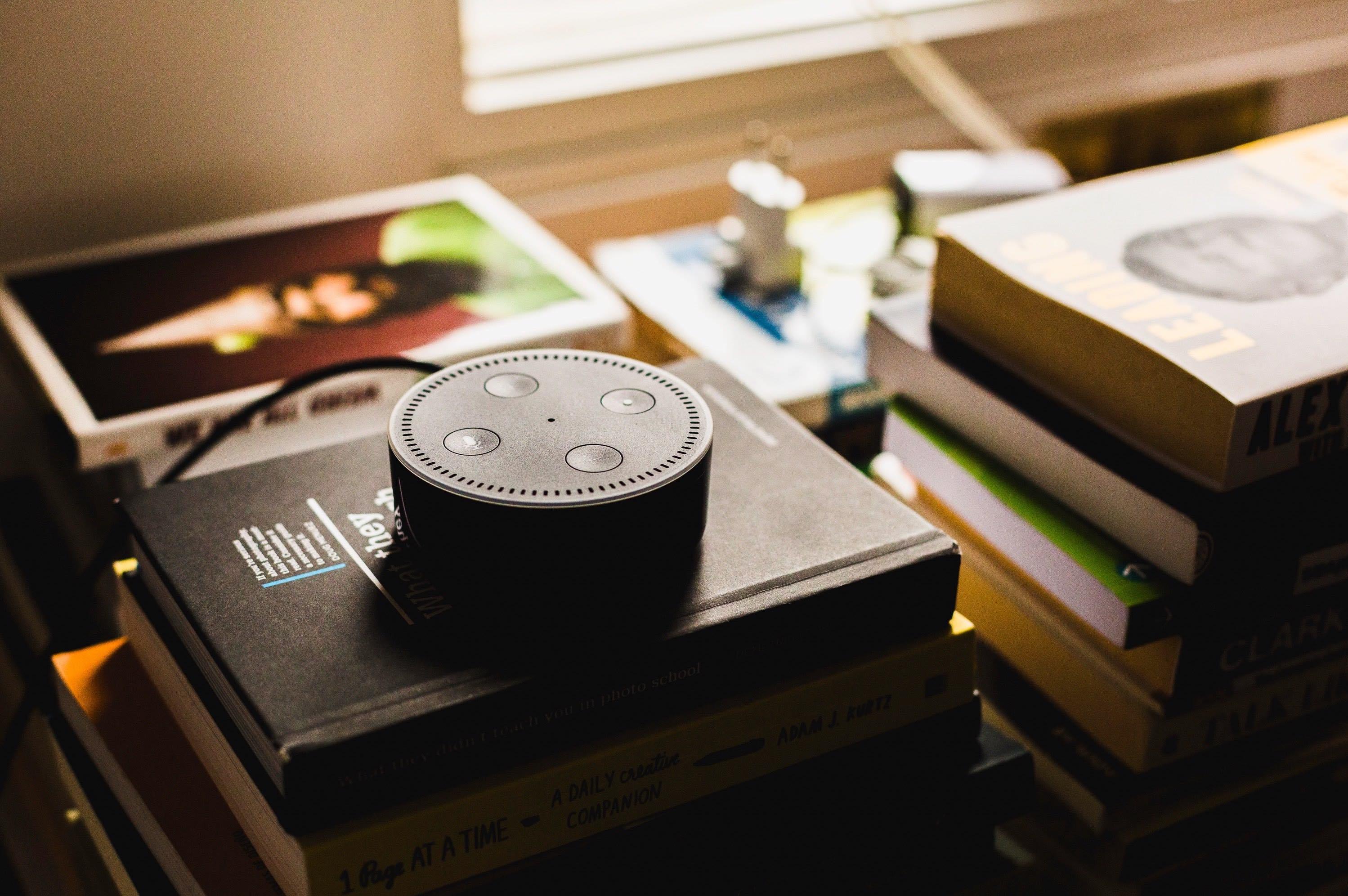 amazon dot voice device