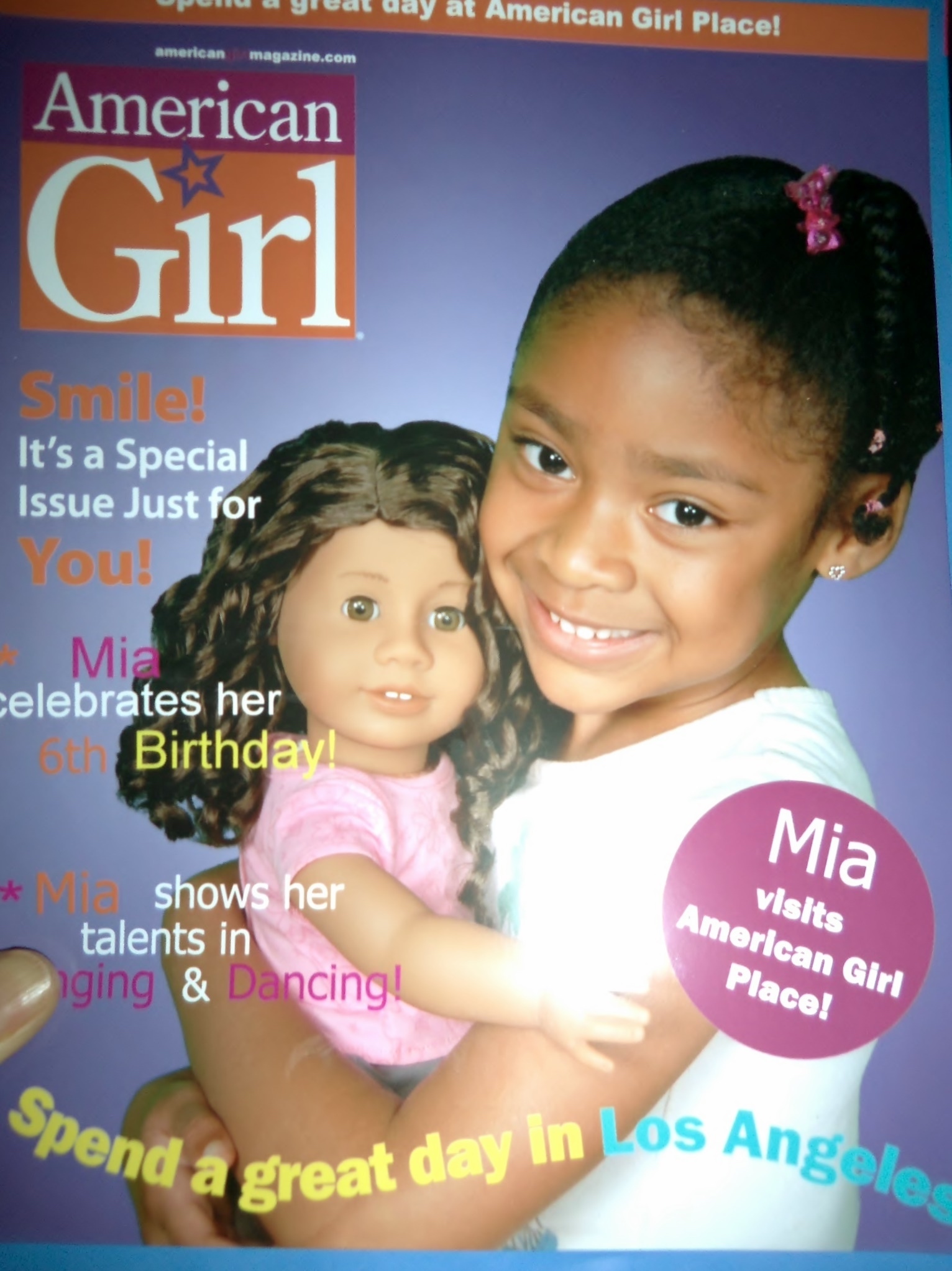 American Girl brand magazine