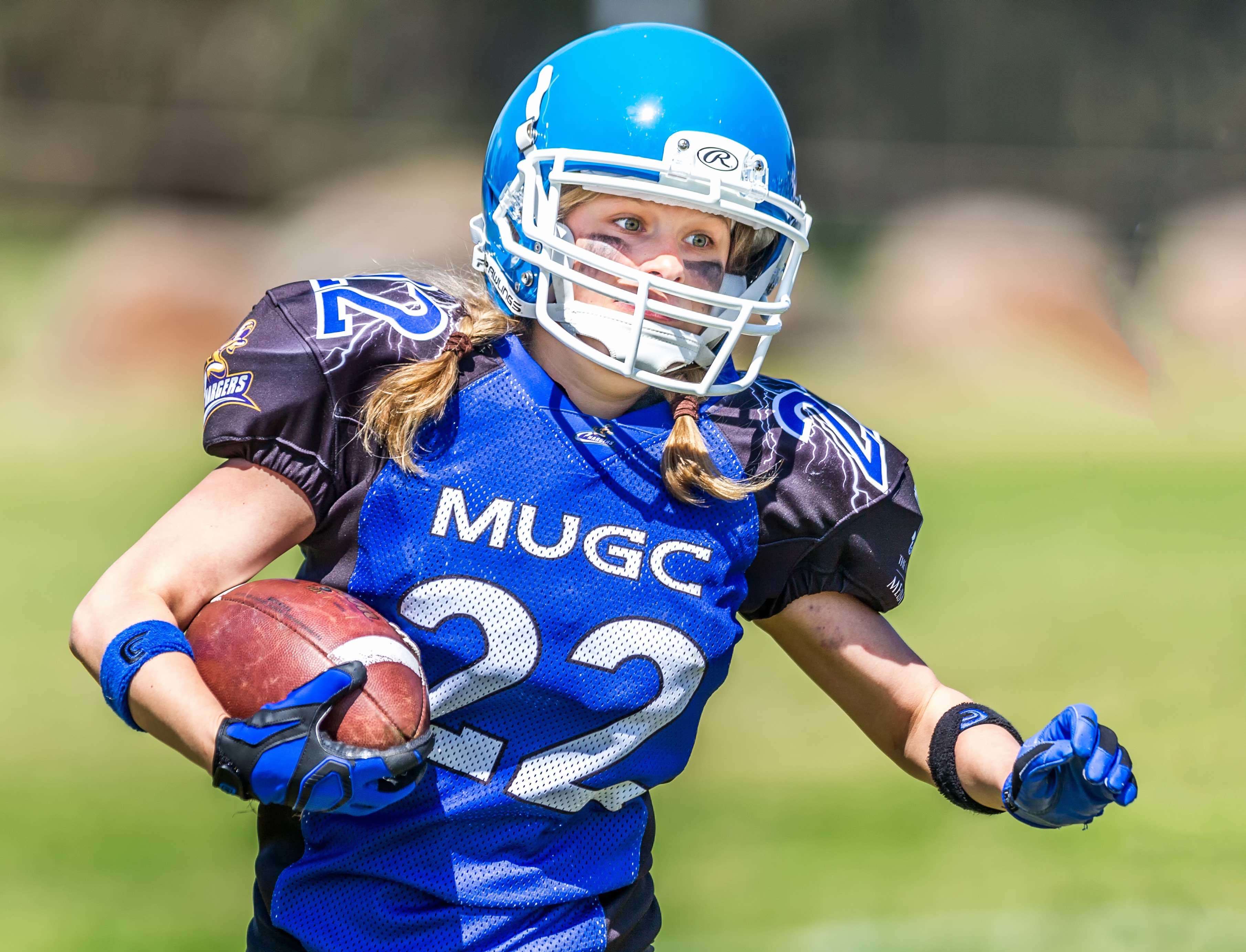 female football player