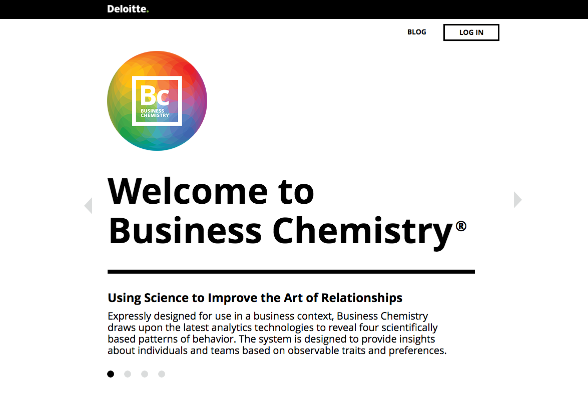 Business Chemistry homepage