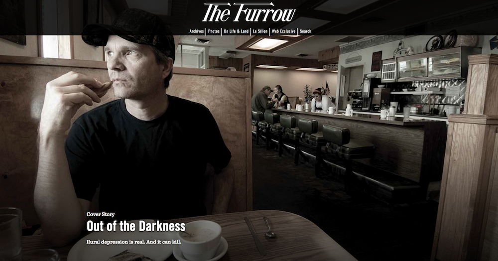 Homepage of The Furrow