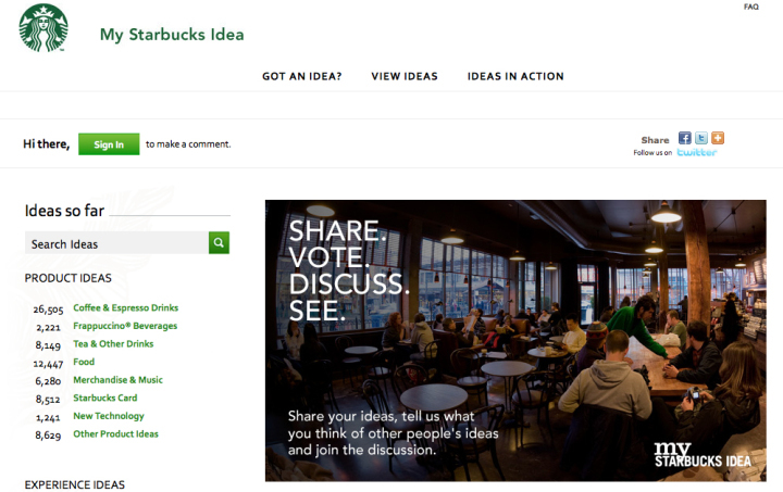 starbucks online community