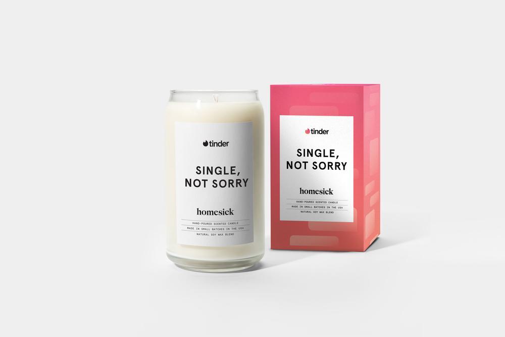 homesick/Tinder candle