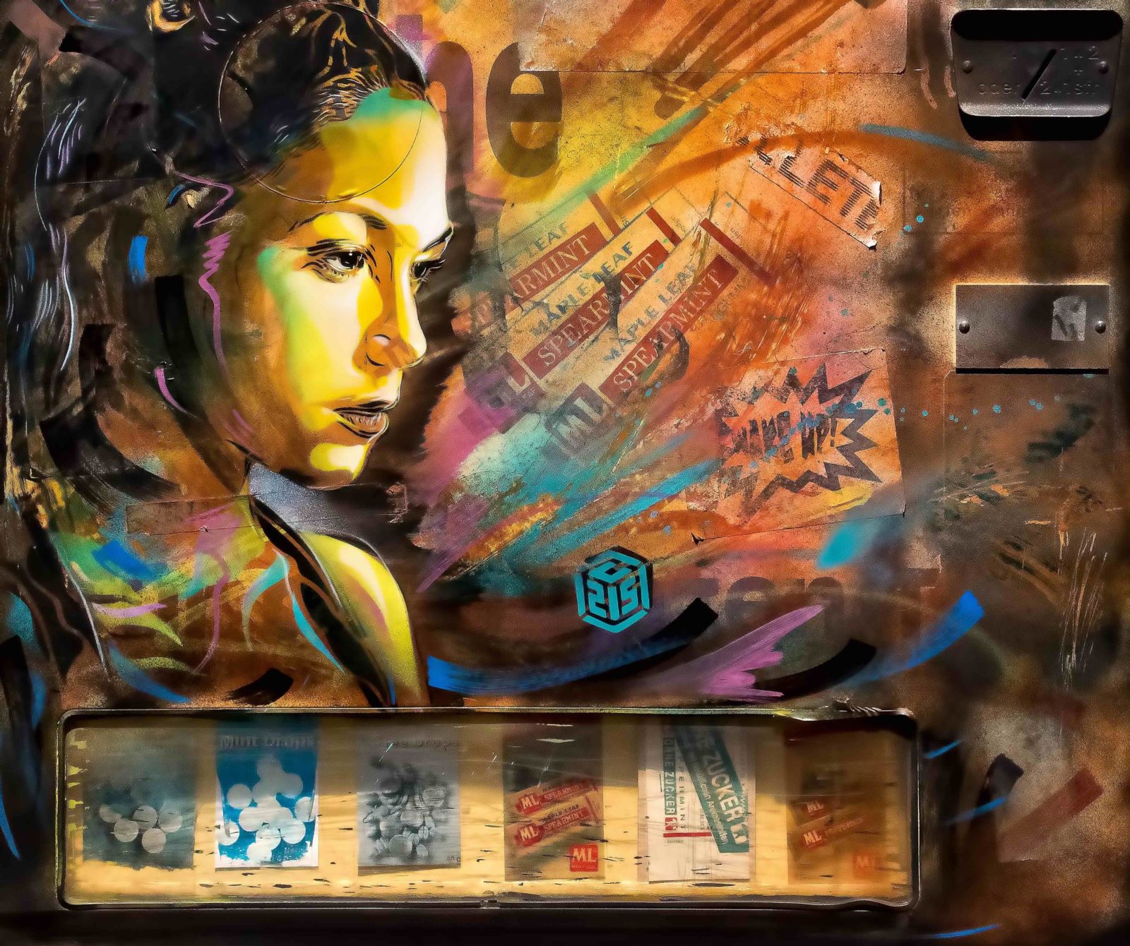 Creative wall murial