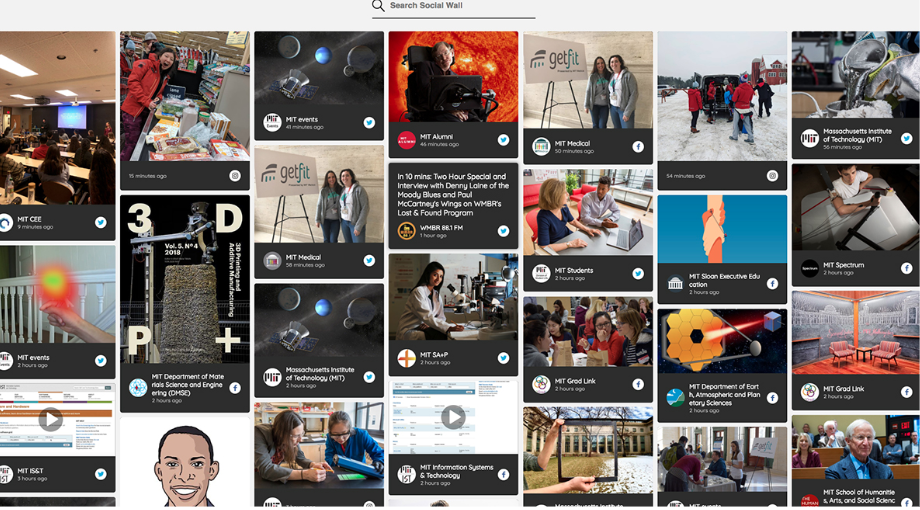 MIT social media hub