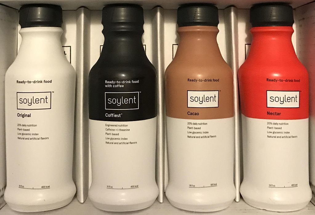 Soylent bottles