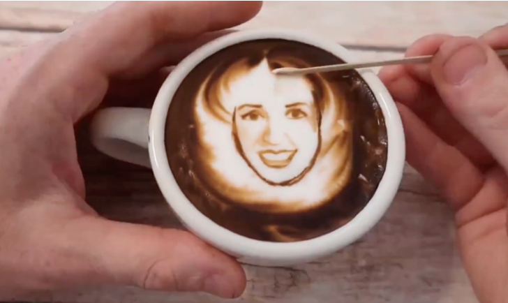latte artist guest stars at live online event