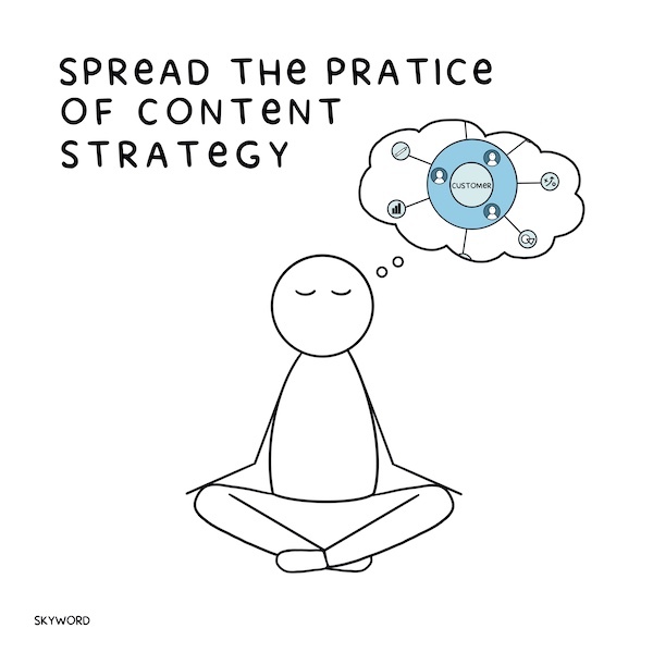 spread the practice of content strategy