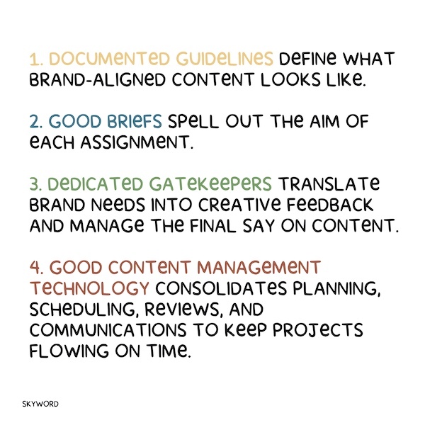 4 key components of content creation