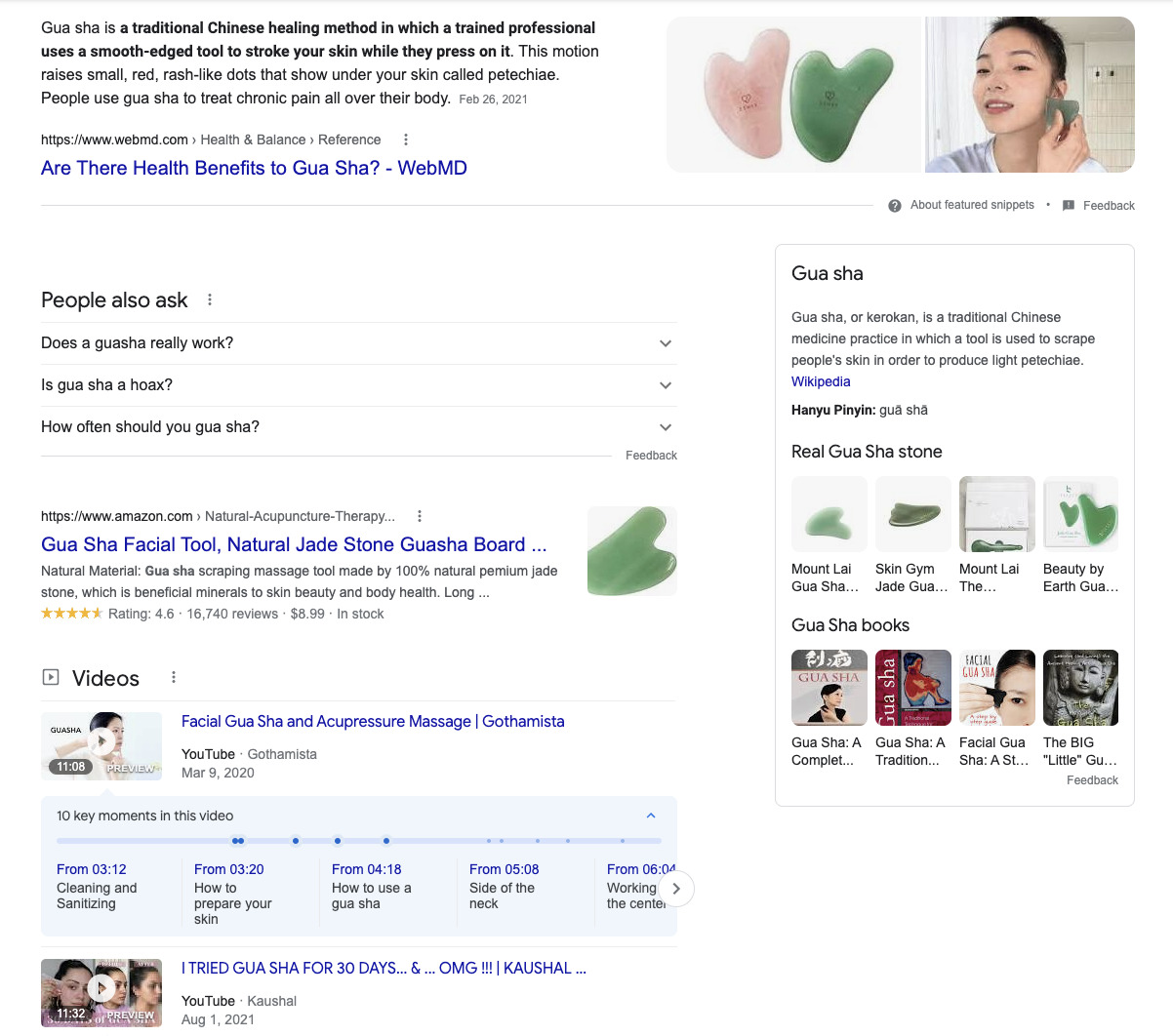 Gua Sha search results