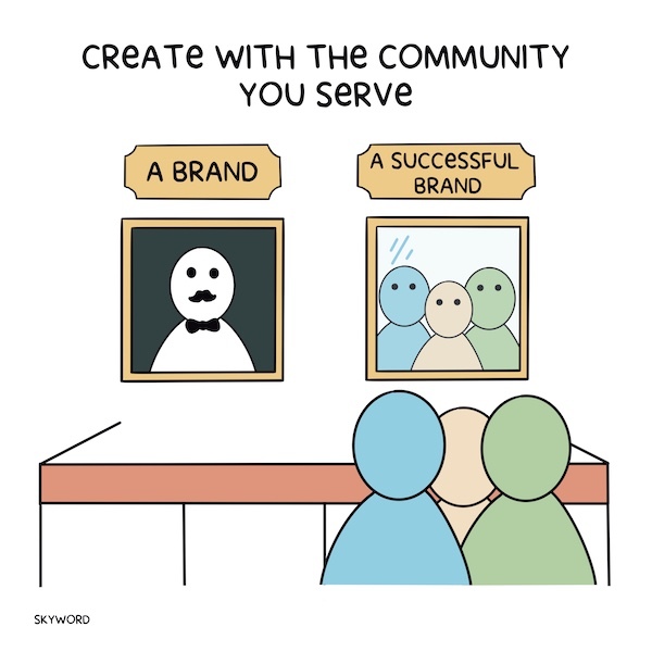 create with your audience