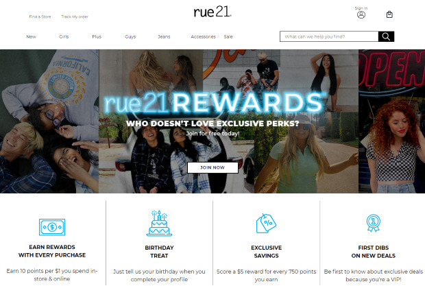Rue21 Rewards